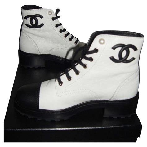 chanel clear white boots|White Chanel boots 2020.